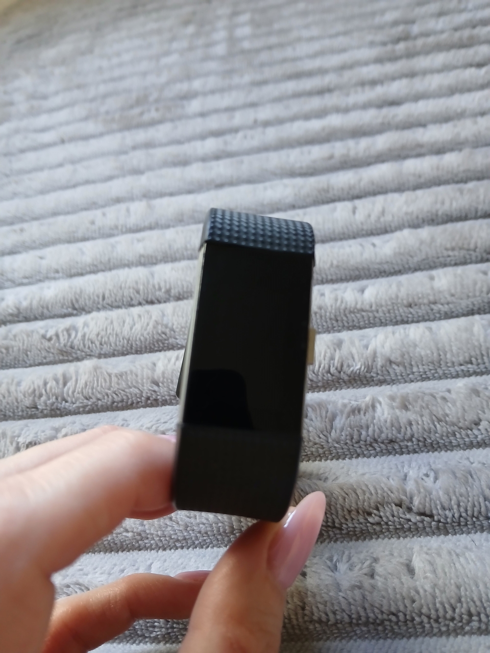 Black Fitbit Fitness Tracker Smart Watch Band + Chargers